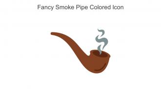 Fancy Smoke Pipe Colored Icon In Powerpoint Pptx Png And Editable Eps Format