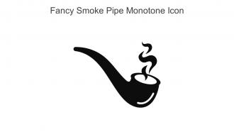 Fancy Smoke Pipe Monotone Icon In Powerpoint Pptx Png And Editable Eps Format