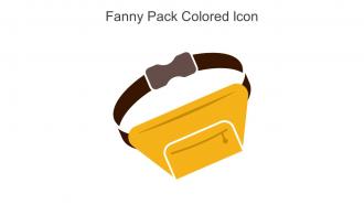 Fanny Pack Colored Icon In Powerpoint Pptx Png And Editable Eps Format