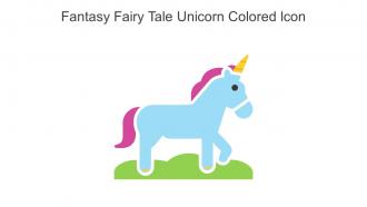 Fantasy Fairy Tale Unicorn Colored Icon In Powerpoint Pptx Png And Editable Eps Format