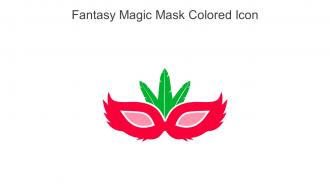 Fantasy Magic Mask Colored Icon In Powerpoint Pptx Png And Editable Eps Format