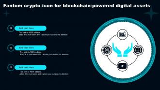 Fantom Crypto Icon For Blockchain Powered Digital Assets