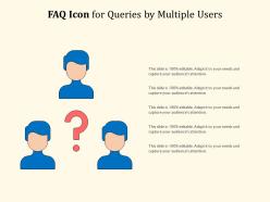 Faq icon for queries by multiple users