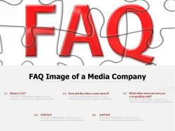 Faq image of a media company