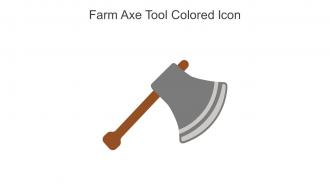 Farm Axe Tool Colored Icon In Powerpoint Pptx Png And Editable Eps Format