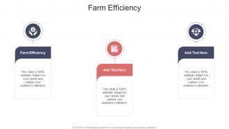 Farm Efficiency In Powerpoint And Google Slides Cpb