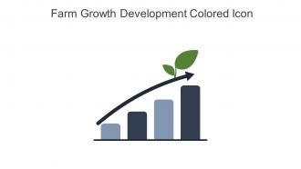 Farm Growth Development Colored Icon In Powerpoint Pptx Png And Editable Eps Format