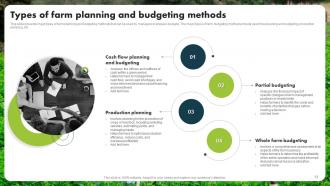 Farm Planning And Budgeting Powerpoint Ppt Template Bundles Template Professionally