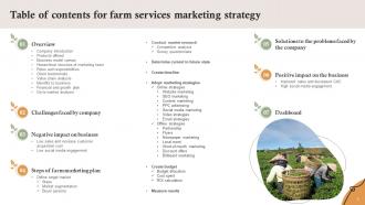 Farm Services Marketing Strategy Powerpoint Presentation Slides Strategy CD V Analytical Slides