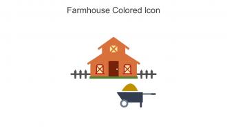 Farmhouse Colored Icon In Powerpoint Pptx Png And Editable Eps Format