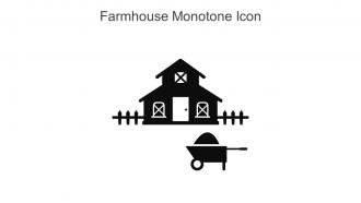 Farmhouse Monotone Icon In Powerpoint Pptx Png And Editable Eps Format