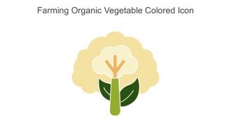 Farming Organic Vegetable Colored Icon In Powerpoint Pptx Png And Editable Eps Format