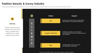 Fashion Beauty And Luxury Industry Kantar Company Profile Ppt Show Background Designs