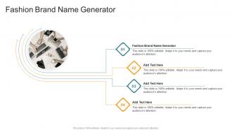 Fashion Brand Name Generator In Powerpoint And Google Slides