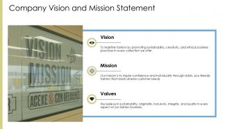 Fashion Company Profile PPT Sample ST AI Downloadable Best