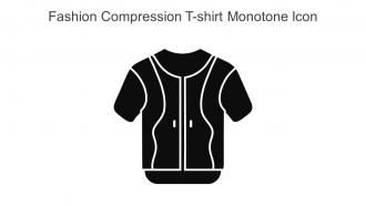 Fashion Compression T Shirt Monotone Icon In Powerpoint Pptx Png And Editable Eps Format