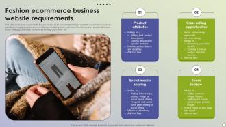 Fashion Ecommerce Business Website Requirements