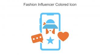 Fashion Influencer Colored Icon In Powerpoint Pptx Png And Editable Eps Format