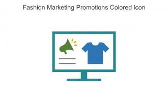 Fashion Marketing Promotions Colored Icon In Powerpoint Pptx Png And Editable Eps Format
