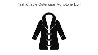Fashionable Outerwear Monotone Icon In Powerpoint Pptx Png And Editable Eps Format