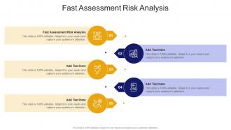 Fast Assessment Risk Analysis In Powerpoint And Google Slides Cpb