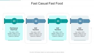 Fast Casual Fast Food In Powerpoint And Google Slides Cpb
