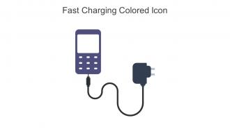 Fast Charging Colored Icon In Powerpoint Pptx Png And Editable Eps Format