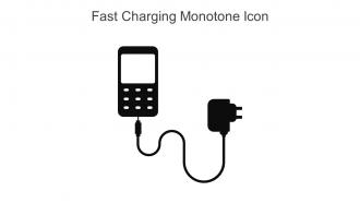 Fast Charging Monotone Icon In Powerpoint Pptx Png And Editable Eps Format