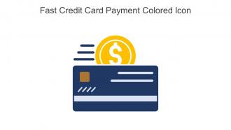 Fast Credit Card Payment Colored Icon In Powerpoint Pptx Png And Editable Eps Format