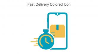 Fast Delivery Colored Icon In Powerpoint Pptx Png And Editable Eps Format