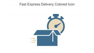 Fast Express Delivery Colored Icon In Powerpoint Pptx Png And Editable Eps Format