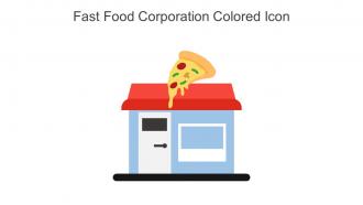Fast Food Corporation Colored Icon In Powerpoint Pptx Png And Editable Eps Format