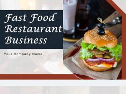 Fast food restaurant business powerpoint presentation slides