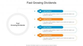Fast Growing Dividends In Powerpoint And Google Slides Cpb