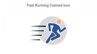 Fast Running Colored Icon In Powerpoint Pptx Png And Editable Eps Format