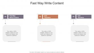 Fast Way Write Content In Powerpoint And Google Slides Cpb