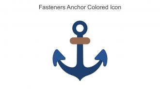 Fasteners Anchor Colored Icon In Powerpoint Pptx Png And Editable Eps Format