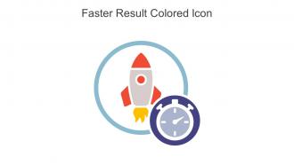 Faster Result Colored Icon In Powerpoint Pptx Png And Editable Eps Format