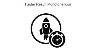Faster Result Monotone Icon In Powerpoint Pptx Png And Editable Eps Format