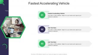 Fastest Accelerating Vehicle In Powerpoint And Google Slides Cpb