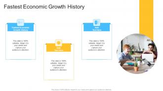 Fastest Economic Growth History In Powerpoint And Google Slides Cpb