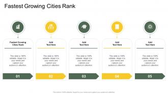 Fastest Growing Cities Rank In Powerpoint And Google Slides Cpb