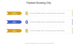 Fastest Growing City In Powerpoint And Google Slides Cpb