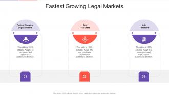 Fastest Growing Legal Markets In Powerpoint And Google Slides Cpb