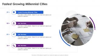 Fastest Growing Millennial Cities In Powerpoint And Google Slides Cpb