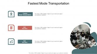 Fastest Mode Transportation In Powerpoint And Google Slides Cpb