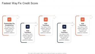 Fastest Way Fix Credit Score In Powerpoint And Google Slides Cpb