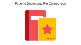 Favorite Documents File Colored Icon In Powerpoint Pptx Png And Editable Eps Format