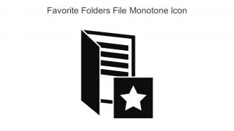 Favorite Folders File Monotone Icon In Powerpoint Pptx Png And Editable Eps Format