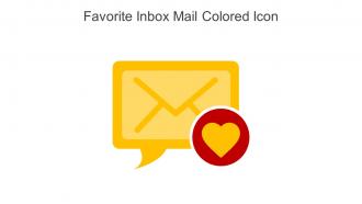 Favorite Inbox Mail Colored Icon In Powerpoint Pptx Png And Editable Eps Format
